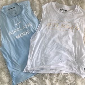 Airplane Mode Muscle Tanks